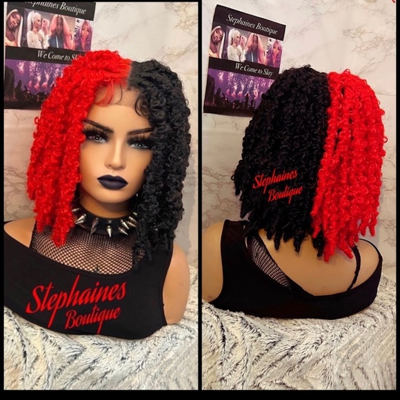 Human Hair Blended Lace Front Wig